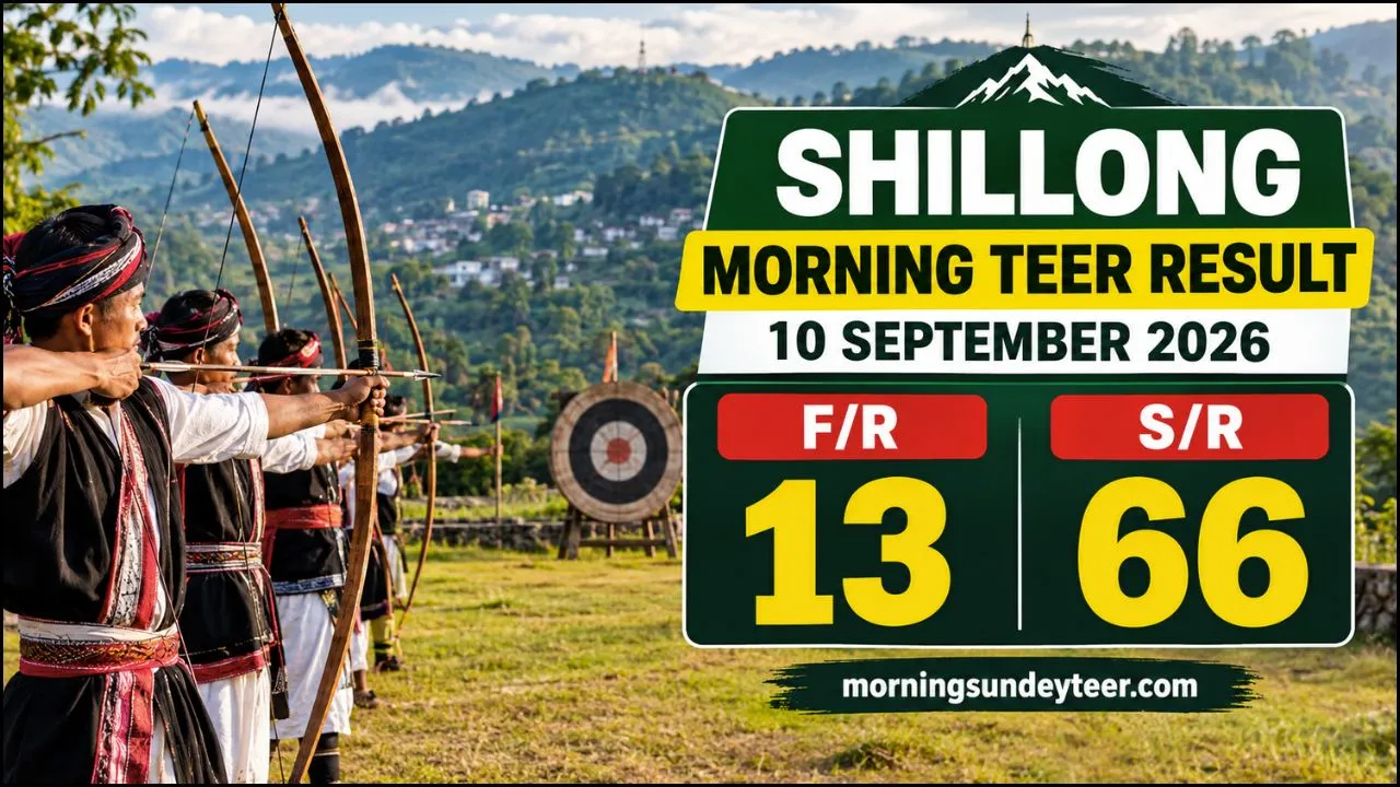 Morning Sunday Teer Result Today 10 September 2026 – FR 13, SR 66
